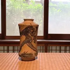 希少品　木内克作品　陶器　梟花入　花瓶　美術品　アンティーク 2025年最新】木内克の人気アイテム - メルカリ