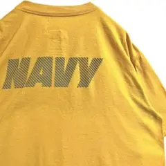 US NAVY 半袖 Tシャツ ミリタリー イエロー リフレクター SOFFE