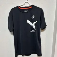 ASICS 半袖Tシャツ ブラック