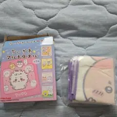 ちいかわ マルチタオル　カード　袋