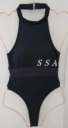 サマースタイルアワード　モノキニ　SSA　Sサイズ　黒