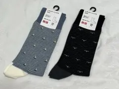 UNIQLO レギュラーソックス　メンズ靴下　2点セット 新品・タグ付き