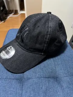 New Era 9TWENTY ブラックデニムキャップ　美品