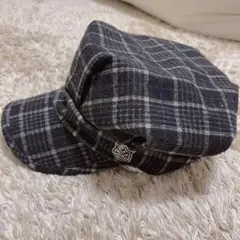最終値下げ！チェック柄 帽子