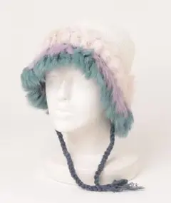 【HIKA】ふわふわファーワッチCAP