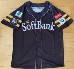 SoftBank Hawks 20周年ユニフォーム Lサイズ 黒