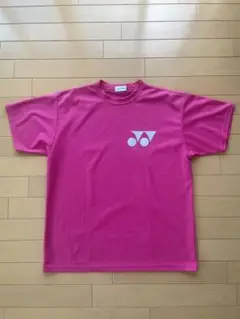 YONEX ヨネックス　両面ロゴTシャツ ピンク Lサイズ