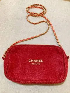 CHANELチェーン ポーチ ショルダー バッグ ノベルティ