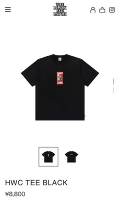 theblackeyepatch 黒 Tシャツ Lサイズ