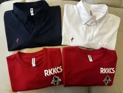 ロアッソ熊本ポロシャツ２枚とTシャツ２枚　計４枚セット