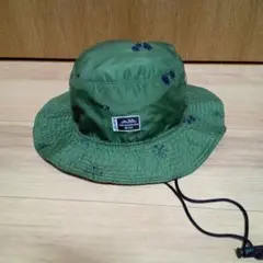 KAVU プリント グリーン バケットハット