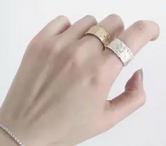 a01☆シルバー リング☆指輪 フリーサイズ 490