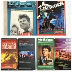 洋画・カルト映画 VHS 6本セット