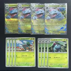 メガフシギバナex RR 進化ライン12枚セット【ポケモンカード】汎用まとめ売り