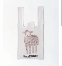 Maison straysheep sheep knit bag