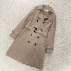 NATURAL BEAUTY BASIC トレンチコート ベージュ S オフィス