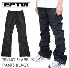 EPTM TEKNO FLARE PANTS スナップボタンフレアパンツ