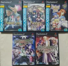 美品 PS2 ファンタシースター コンプリートコレクション レア レトロ セガ Playstation2用ソフト SEGA AGES 2500シリーズ Vol.32