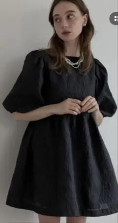 MEISM :バックリボンチュニックワンピース