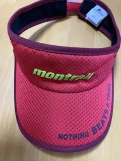 【廃盤】 montrail(モントレイル)レッド サンバイザー