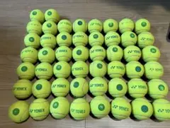 即日発送　中古硬式テニス　グリーンボール50球 ジュニア用