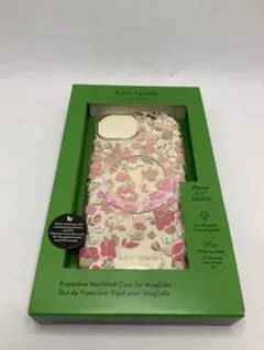 【新品】 ケイトスペード iPhone 15/14/13 クリアケース　花柄