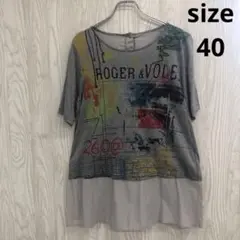 z- 38 グラフィック半袖Tシャツ Lサイズ40
