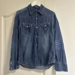 メンズ　デニムシャツ