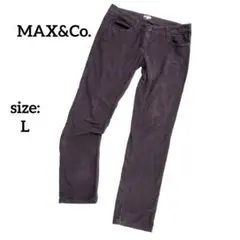 【訳あり】 マックスアンドコー MAX&CO チノパン ストレート シンプルL