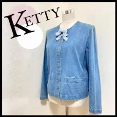 KETTY ケティ ジャンパー アウター M デニム デニムジャケット オシャレ