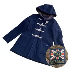 美品 LAVENHAM キルティング ウール ダッフルコート