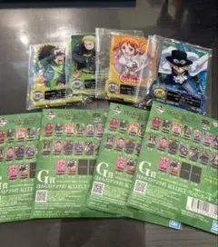 一番くじ ワンピース G賞 ACLLECT アクリルスタンド 4種 シークレット