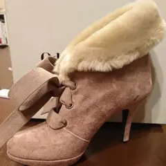 オディットエオディールファーショートブーツ未使用