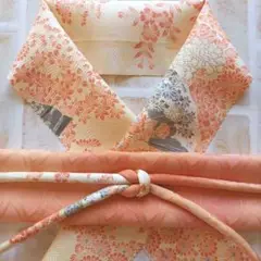 2482 半襟.丸ぐけ.帯揚げセット