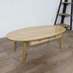 【新品・未使用】　　センターテーブル 両面 引き出し付き　110cm