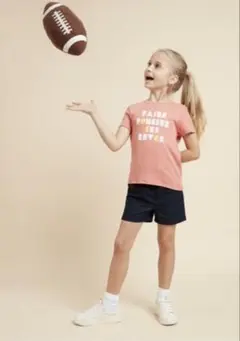 プチバトー プリント 半袖Tシャツ 6ans/116cm