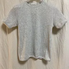 レディース 韓国 NYUNYU リブTシャツ