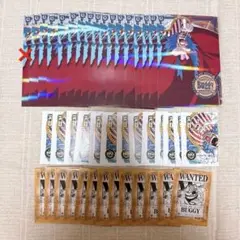 ONEPIECE バギー ブロマイドガム 最強ジャンプ付録 セット