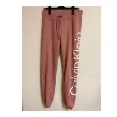 Calvin Klein スウェットパンツ ピンクUSサイズS（日本M相当）