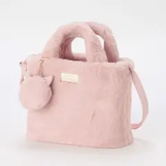 kate spade new york kids トドラー フェイクファーバッグ