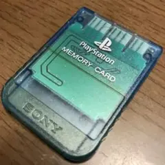 《ゲーム》PlayStation メモリーカード アイランドブルー A