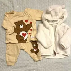 Care Bears 上下セット 2-4M 60 クマボアアウター