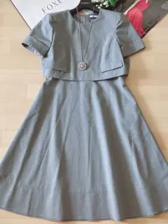 極美品!FOXEY セットアップ風ワンピース 40 Rene フォクシー