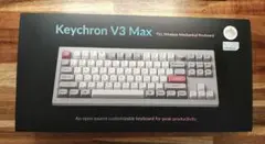 Keychron V3 MAX 日本語 レトロ メカニカルキーボード バナナ軸