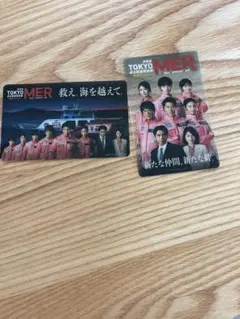 劇場版 TOKYO MER 東京 MER 入場者特典 クリアカード 2枚セット
