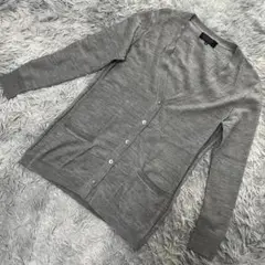 ✨美品✨ UNTITLED カーディガン チュニック丈 グレー サイズM