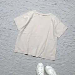 レディース　Tシャツ　MUJI 無印良品　ベージュ　M〜L