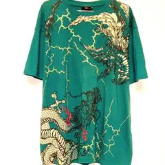 【美品】BULLETNOISE 和柄Tシャツ 龍 鳳凰 アメカジ
