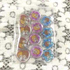 おはじきシールフレーク　リトルツインスターズ　キャラまとめ売り
