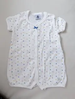 PETIT BATEAU ハート柄ロンパース 3m 60センチ